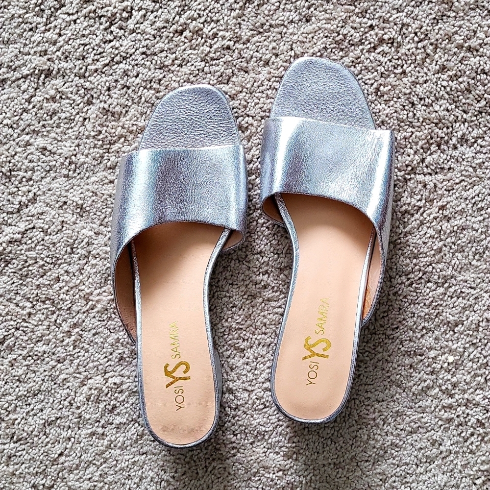 Silver sandals - Brand New